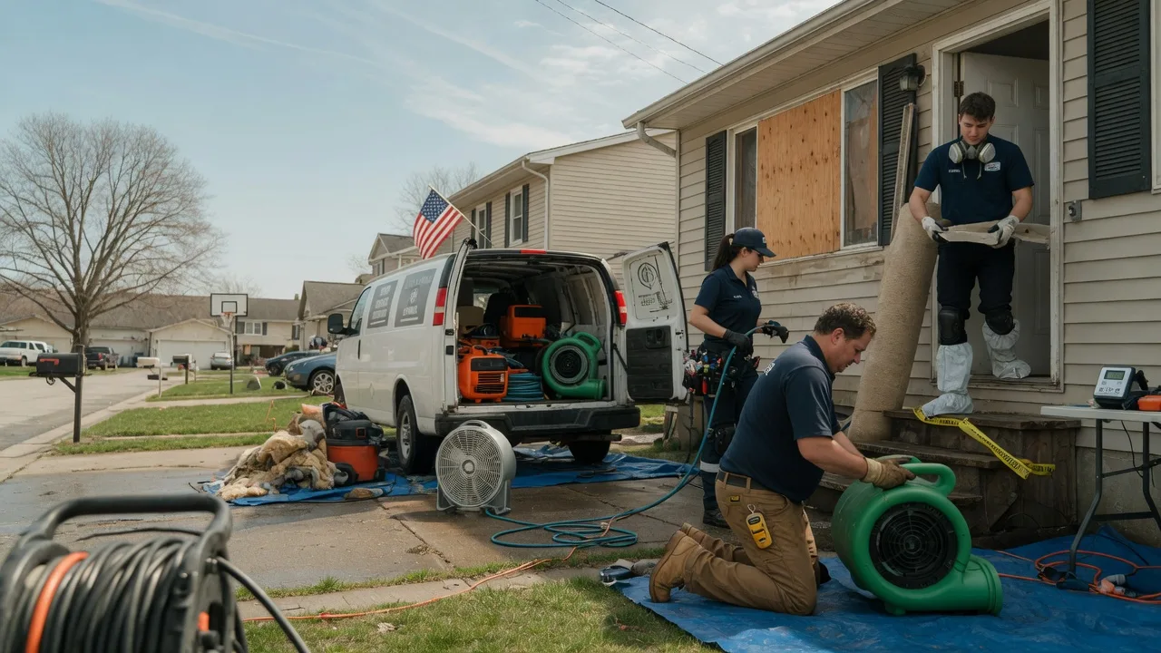 Water Damage Restoration in East Freedom, PA near me